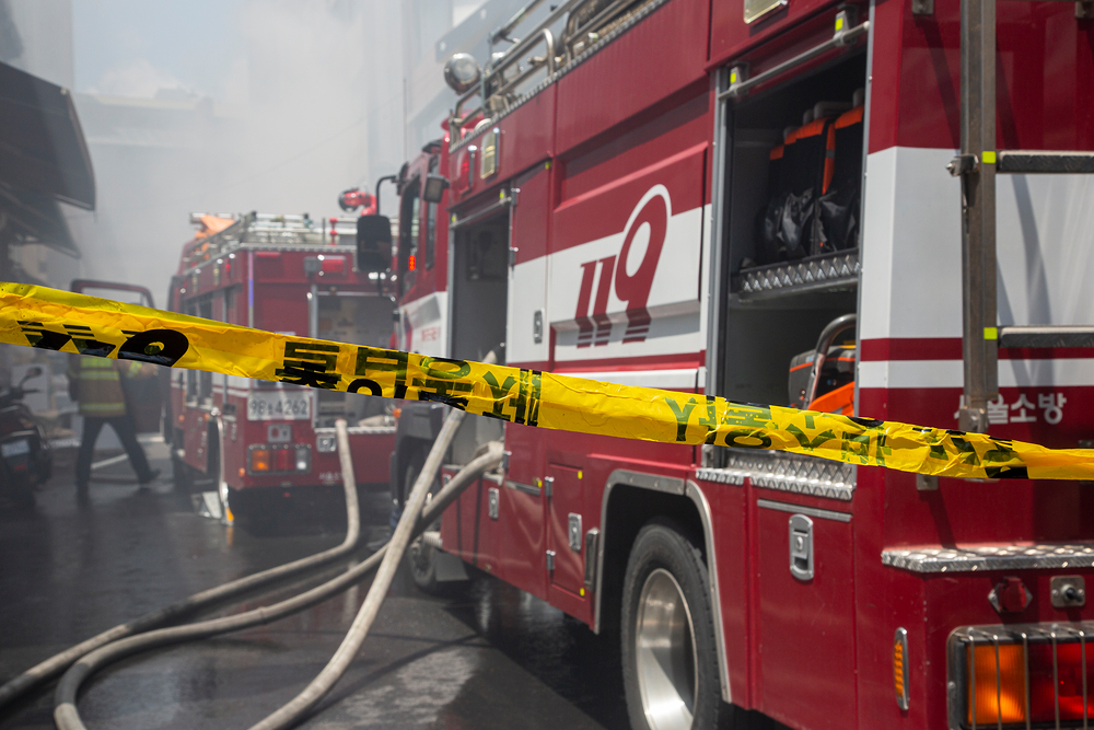 화재현장. 클립아트 코리아 제공.