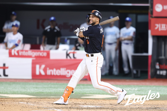 20일 KT전 리베라토. 한화이글스 제공