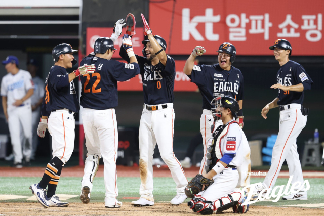 20일 KT전 채은성 만루홈런. 한화이글스 제공