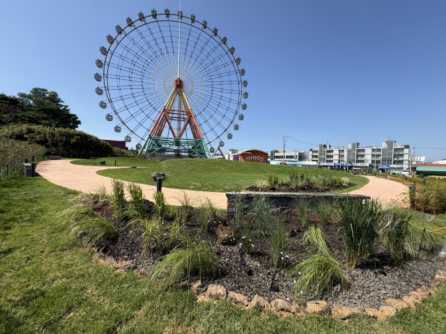 ▲당진 삽교호 관광지 실외정원 조성사업