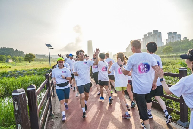 대전관광공사가 국제회의 참가자들을 대상으로 기획한 체험형 프로그램 ‘ISAG Run’이 참가자들로부터 높은 호응을 얻고 있다. 대전관광공사 제공