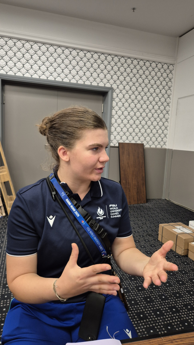 2025 라인 루르 세계대학경기대회 조직위원회 레베카 하임스 FISU 협력 담당 선임 매니저