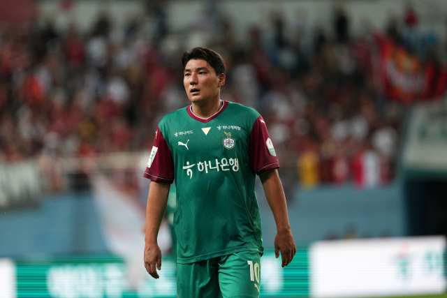 주민규 대전하나시티즌 선수. 대전하나 제공