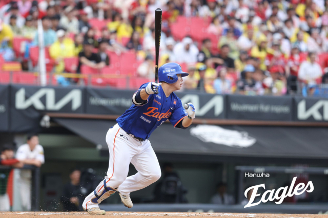 지난 1일 기아전 문현빈