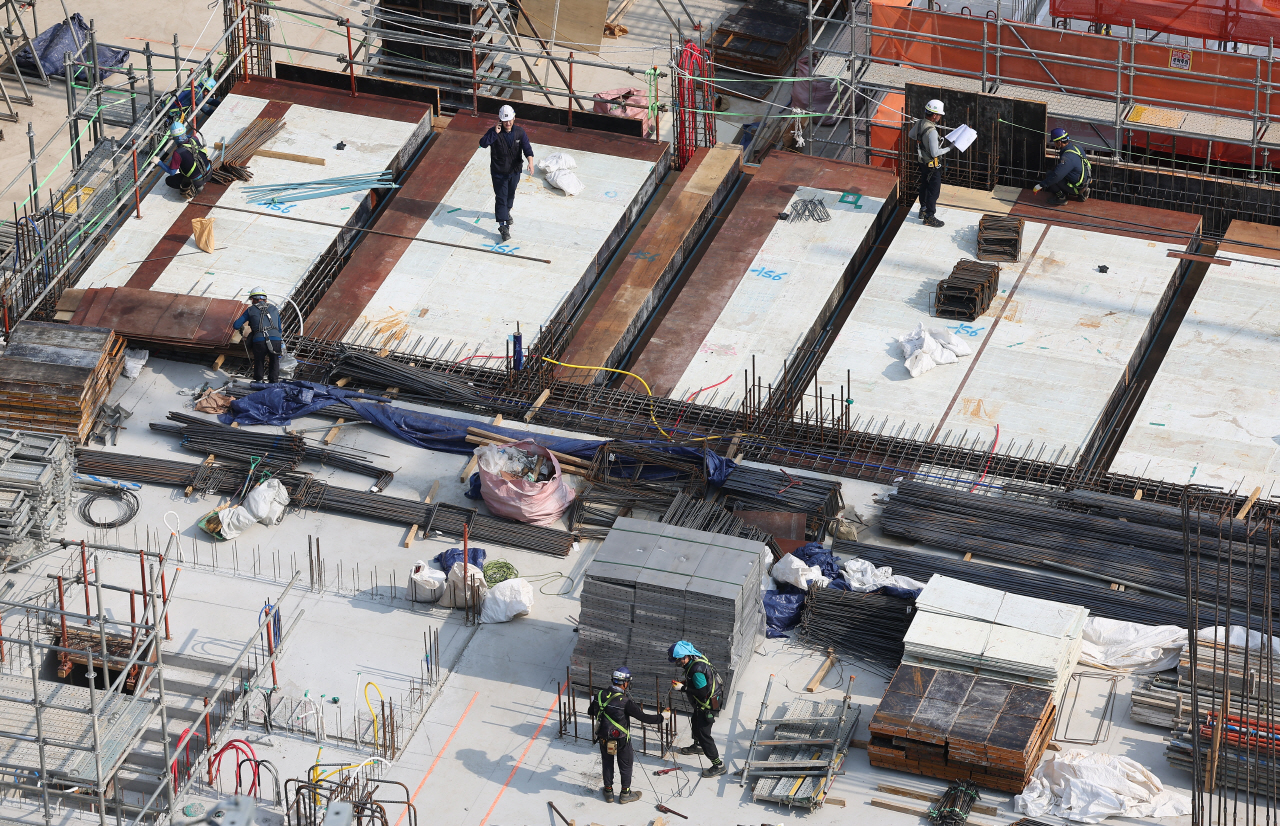 건설현장. 사진=연합뉴스.