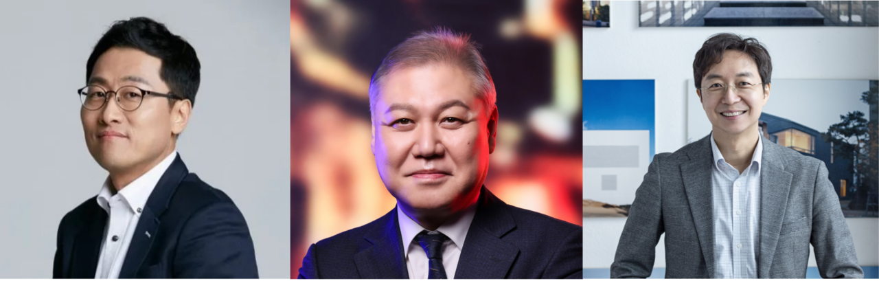 왼쪽부터 김상욱 경희대 물리학과 교수, 권일용 프로파일러, 유현준 건축가.영화제 사무국 제공