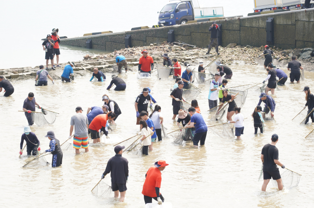 지난해 8월 24일부터 25일까지 삼길포항 일원에서 열린 제18회 삼길포우럭축제 모습. 서산시 제공