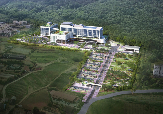 경찰병원 조감도. 충남도 제공.