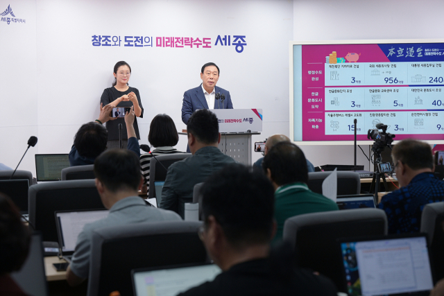 ▲최민호 세종시장. 세종시 제공