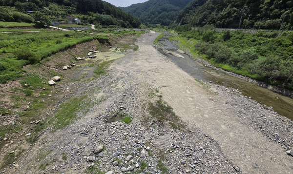 오봉저수지. 사진=연합뉴스 제공