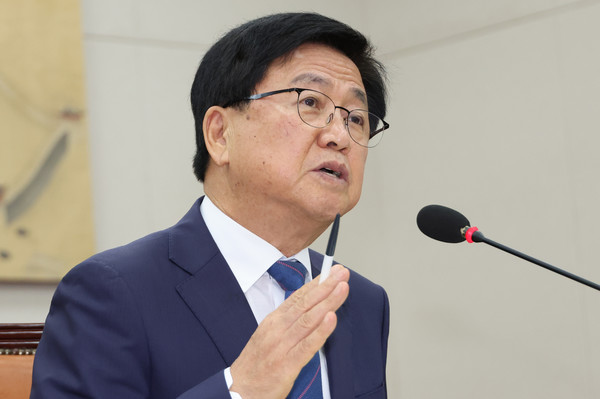 답변하는 최교진 교육부 장관 후보자. 사진=연합뉴스 제공