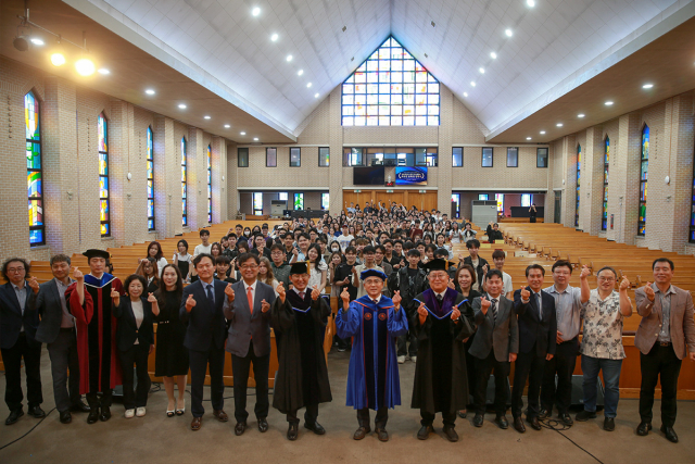 2025학년도 목원대 2학기 외국인 유학생 입학식. 사진 목원대 제공