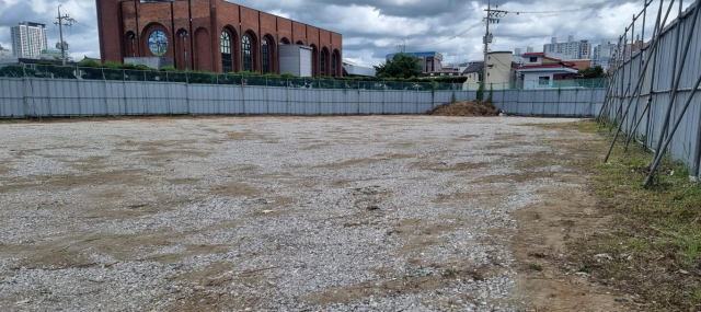 중부소방서 건립 예정지. 대전시 제공