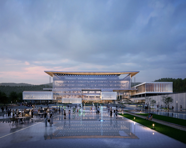 시청사 설계 공모 당선작 ‘타임 스케이프 서산’. 서산시 제공