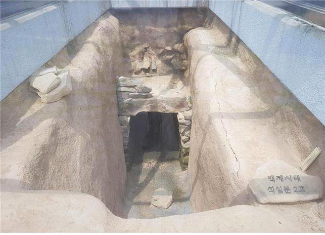 2호 무덤 내부 모습[국가유산청 제공. 재판매 및 DB 금지]