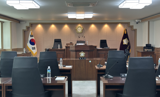 대전 대덕구의회 본회의장. 대전 대덕구의회 제공