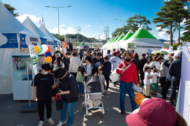 2022년 한방바이오박람회 현장.제천시 제공