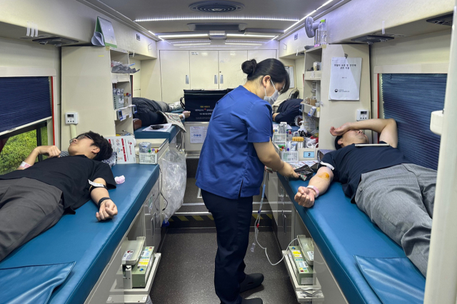 2025년 제3차 미래엔서해에너지 사랑의 헌혈캠페인. 사진=미래엔서해에너지 제공