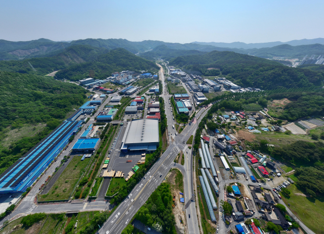 ▲계룡산업단지 전경