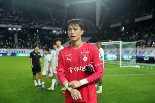 이준서 대전하나시티즌 선수. 대전하나 제공