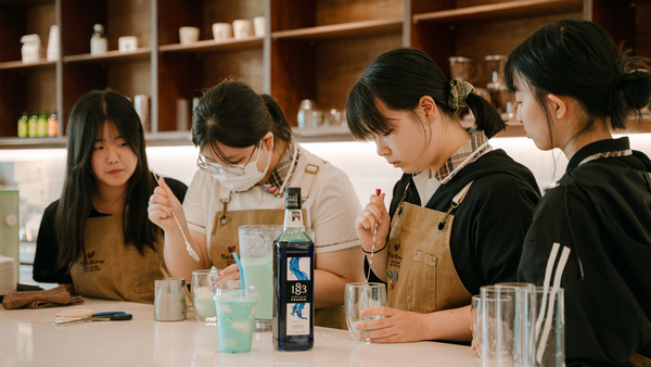 ▲ 대전신일여고 홈카페반. 대전신일여고 제공