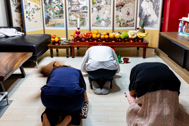 차례상 사진. 클립아트코리아 제공.