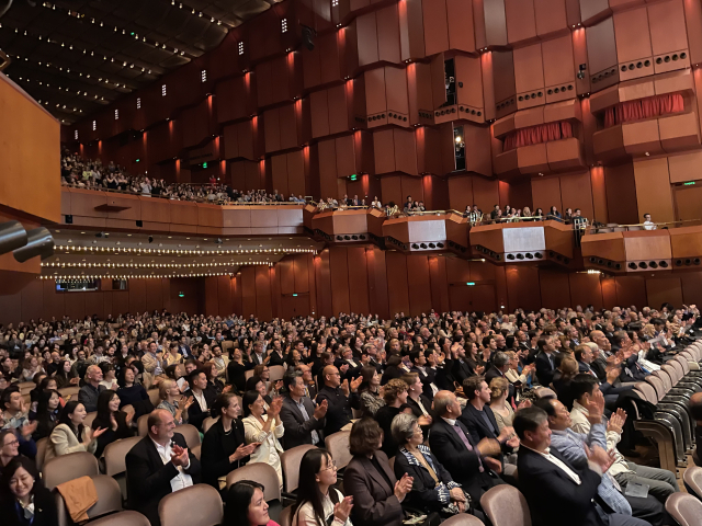 대전시립연정국악단이 지난달 21일부터 10월 2일까지 이어진 ‘2025 유럽 순회공연’을 성황리에 마쳤다. 사진 대전시립연정국악단 제공