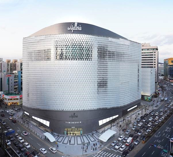 갤러리아타임월드 전경.