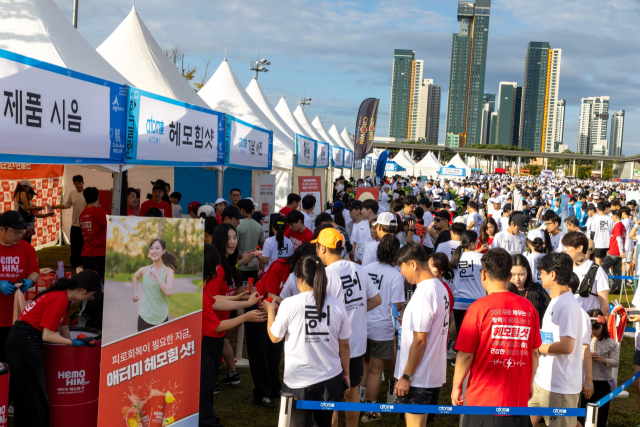 애터미의 2025 세종시 한글런 행사 모습.