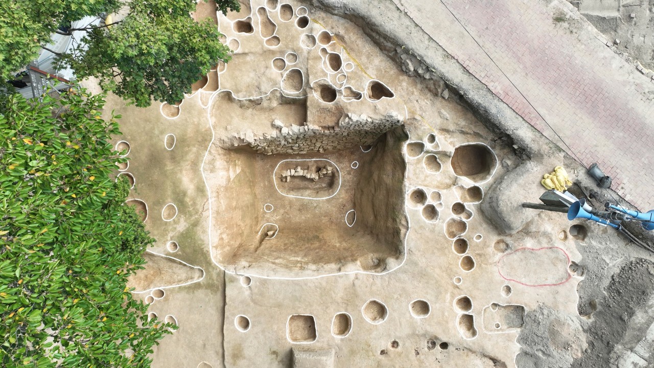 얼음 보관하던 '빙고' 흔적[국립부여문화유산연구소 제공. 재판매 및 DB 금지]