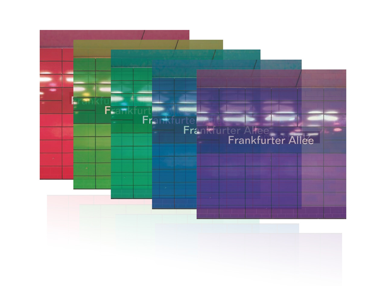 박세연 작가가 백예슬 한국표준과학연구원 박사와 창작한 작품 'Spectrum_Frankfurter Allee'. 사진 대전문화재단 제공