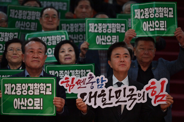 김태흠 충남지사는 21일 민선 8기 4년차 시군방문 11번째 일정으로 아산시를 방문했다. 충남도 제공.