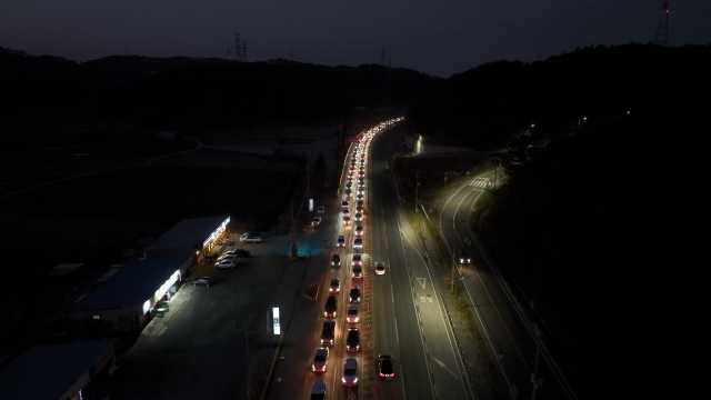 국도 29호선 모습. 서산시 제공