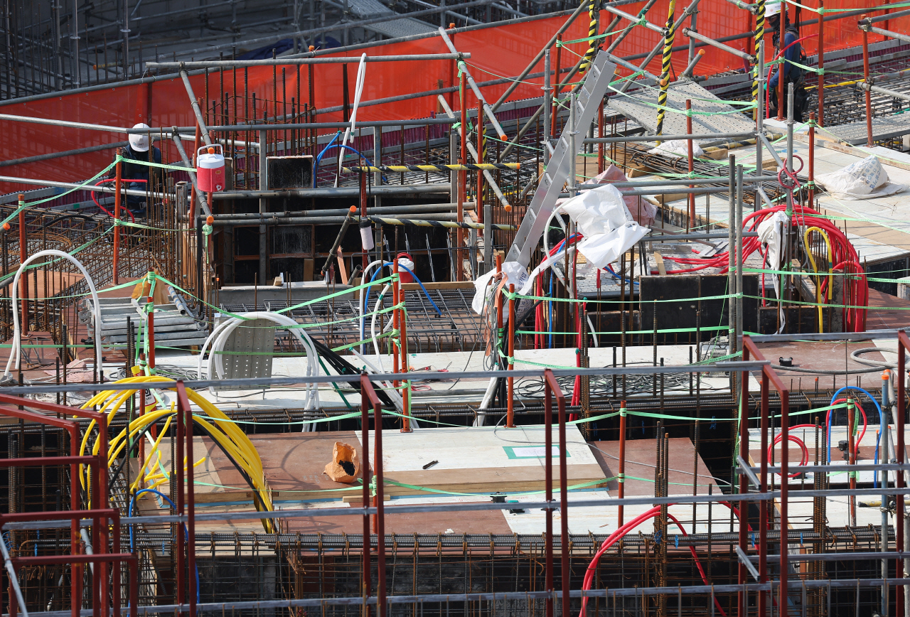 건설 현장. 사진=연합뉴스.