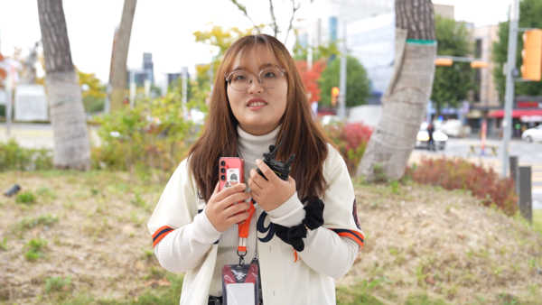 서울 관악구에서 온 김서영(가명·26) 씨. 사진=나예원 기자