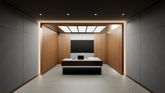 건양사이버대 대학원 강의 개발 스튜디오. 사진 건양사이버대 제공