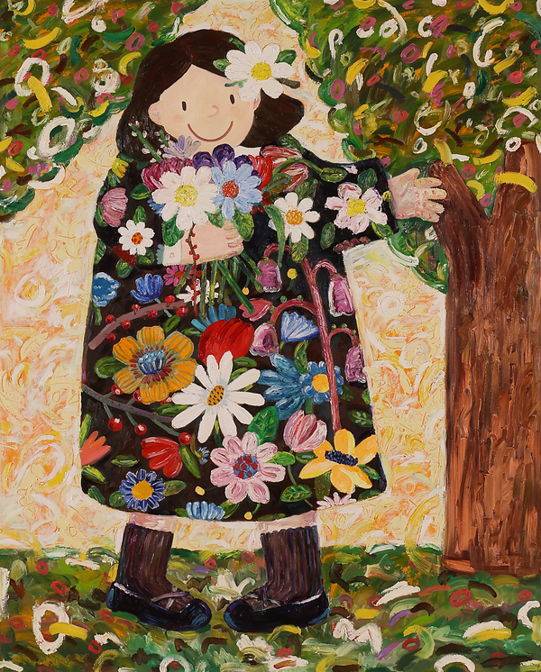 홍빛나 작가 작품 'we are just bloombloom'.