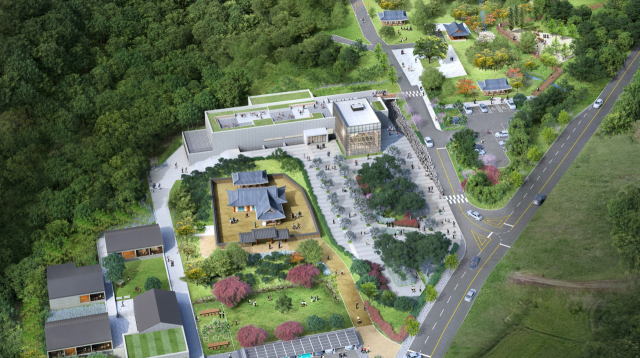 송강문화창조마을 조감도. 진천군 제공