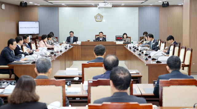 충남도의회 운영위 의회 사무처 소관 2025년도 행정사무감사. 충남도의회 제공
