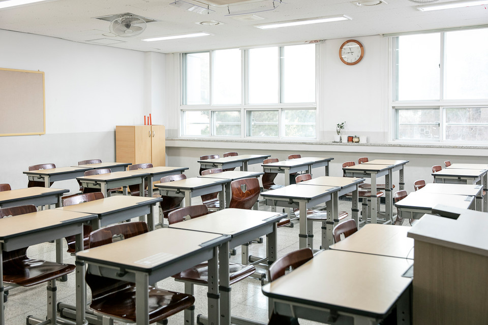 교실. 클립아트코리아 제공.