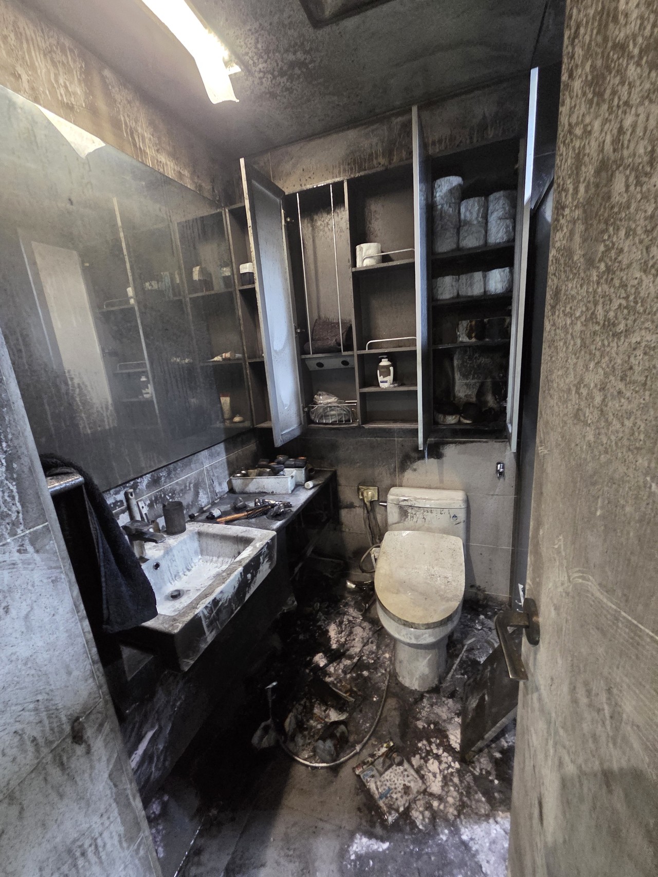 화재 현장[세종소방본부 제공. 재판매 및 DB 금지]