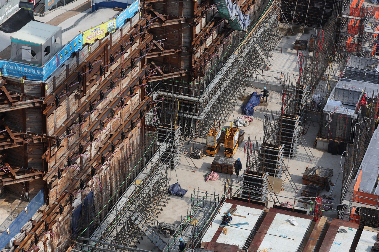 건설 현장. 사진=연합뉴스.