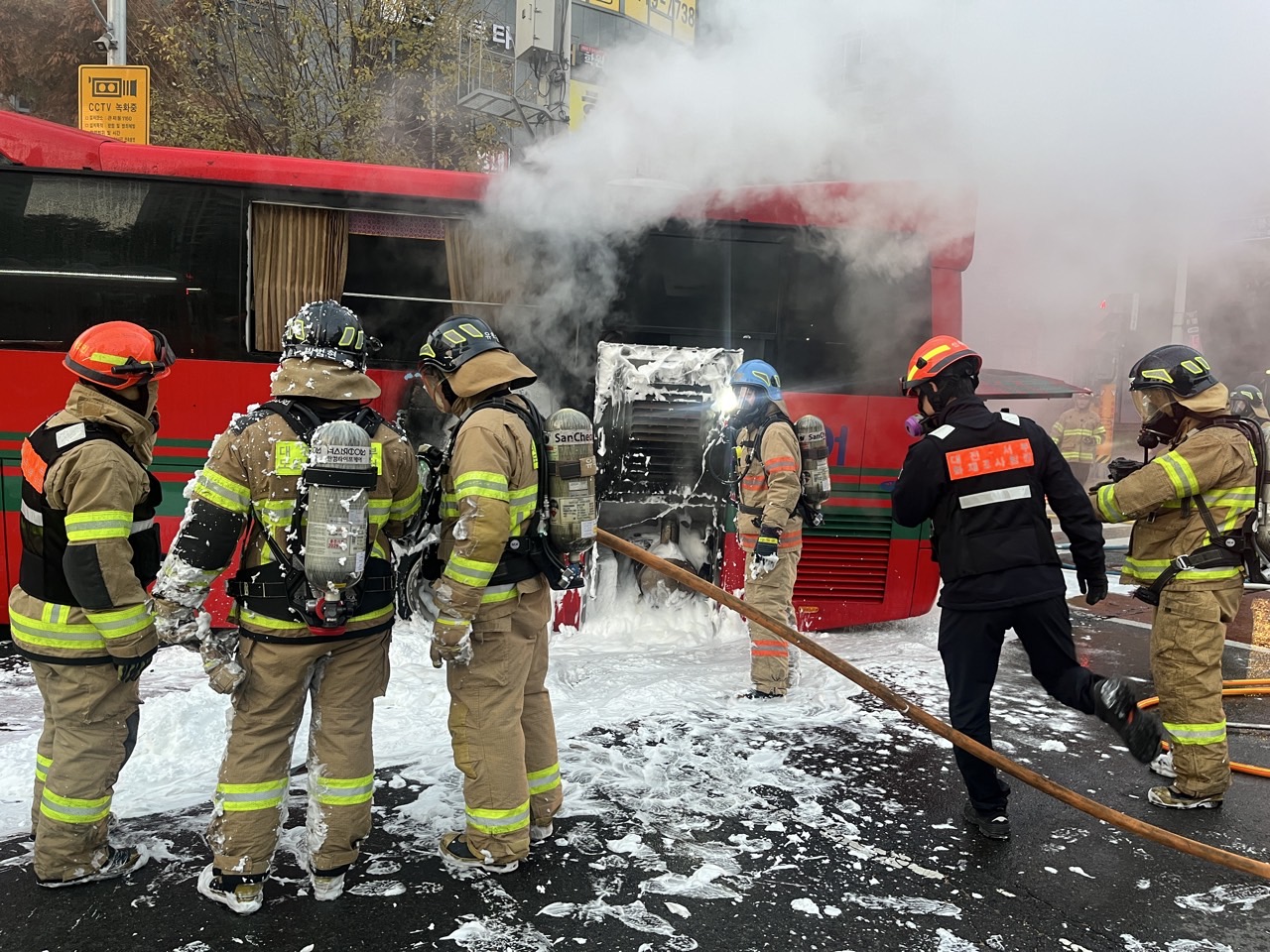 화재 현장[대전소방본부 제공. 재판매 및 DB 금지]
